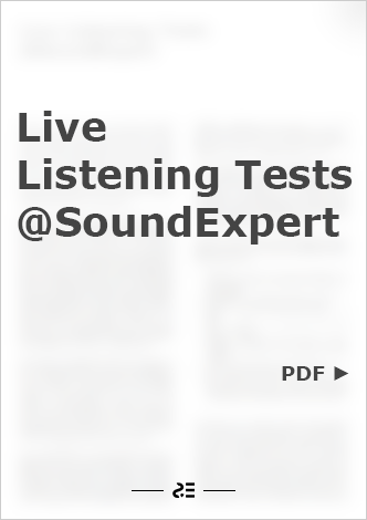 Live Listening Tests @SoundExpert